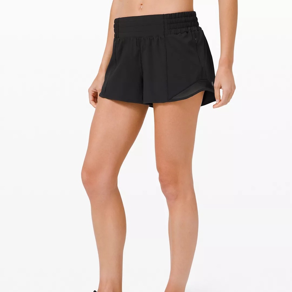 Black lulu lemon shorts